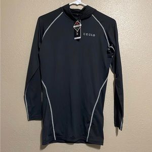 NWT Tesla Overheat Hyper Dri Black Long Sleeve Performance Shirt Adult S
